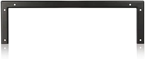 StarTech.com 4U Wall Mount Patch Panel Bracket - 19 inch Steel Vertical Mounting Rack for Network and Data Equipment, TAA (RK419WALLV)