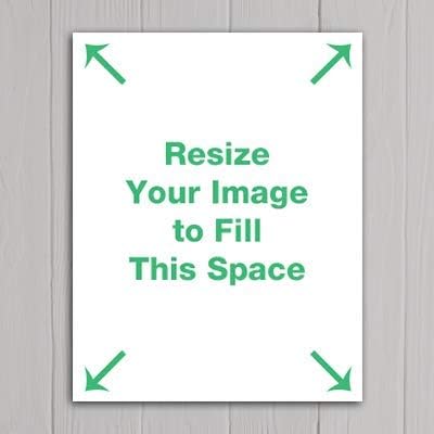 TreeDeal Create Personalized Wall Art with Your Photo on Canvas - Custom Canvas Prints for Family - Personalized Canvas Pictures for Wall to Print Framed (11" X 14")