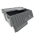 Unknown Plastic Modern Lidded Home Storage Bins - 6 Pack Heavy Duty 8.5 Gallon Size - 21.5 Inch L x 15 Inch W x 9 Inch H