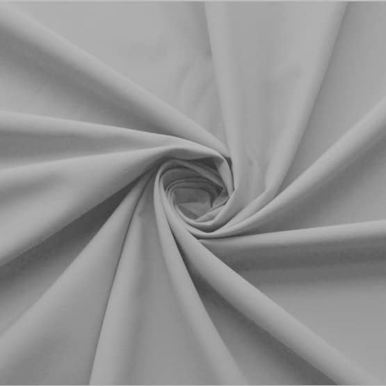 Ruffled Bed Skirt with Split Corners-Dust Ruffle - 15" Drop 100% Microfiber Soft,Sheen & Luxurious Look - Bed Skirts (Light Grey -King)