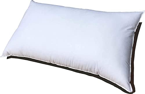 Pillowflex Synthetic Down Pillow Insert - 21x31 Down Alternative Pillow, Ultra Soft Oversized Queen Bed Sleeping Pillow, Large Rectangle Sham - 1 Decorative Pillow Form