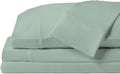 SHEEX - Original Performance Sheets Set (Full) Serene Green - Cooling Sheets - Moisture Wicking - 1 Flat Cooling Sheet, 1 Fitted Cooling Sheet, 2 Pillow Covers - Wrinkle Free - Sleep Aid