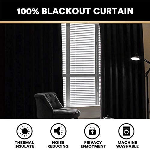 PrinceDeco Light Grey Linen Blackout Curtains for Bedroom 108 Inches Long Thermal Insulated Textured Blackout Curtains 2 Panels Set Extra Long Curtains for Living Room Total Room Darkening Curtains