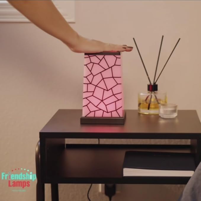 Friendship Lamp® by Filimin Classic - Best Friend Lamps Wi-Fi Touch Lamp LED Light for Long-Distance, Connection, Relationship, Friendship, Gifts, Love, 200+ Colors, App Setup - Set of 3