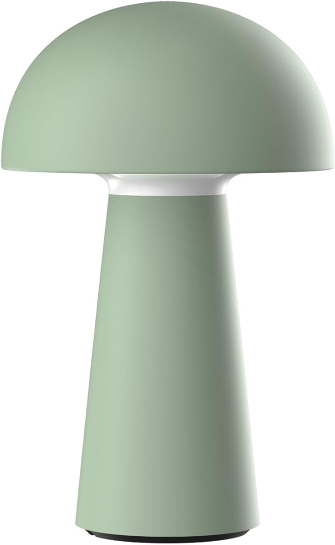 ‎Newhouse Lighting Capri, Sage Green 2700K Dimmable Cordless USB-C Rechargeable Table Lamp NHTL-CA-GN, Cordless Desk Lamp for Living Room, Bedroom, Coffee Table, and Other Cozy Home Decor