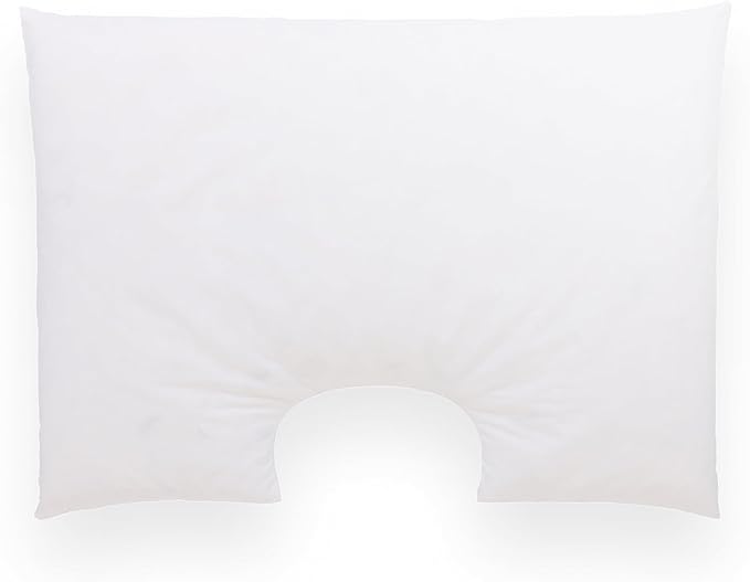 Wife Pillow - Topper, Down Alternative Premium Siliconized Fiberfill - Machine Wash & Dry. Adjustable for Side Sleepers by Zipper Access, Add or Remove Filling for Best Sleeping: Medium Support