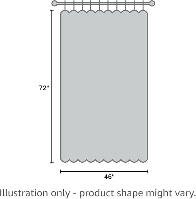 NICETOWN Greyish White Room Darkening 72 inch Curtain, Grommet Thermal Insulated Light Blocking Sound Reducing Window Treatment for Bedroom/Apartment, W46 x L72, 1 Panel