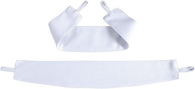 MIUCO Room Darkening Thermal Insulated Grommet Window Blackout Curtains for Livingroom Curtains Panels Set of 2 52x84 Inch Greyish White, Bonus 2 Tie Backs Included