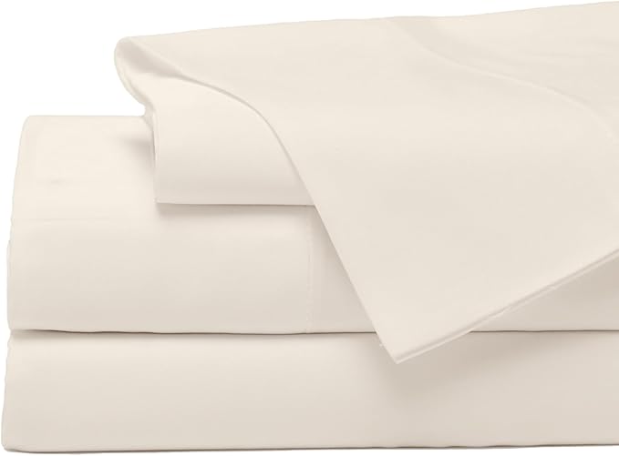 Cozy Earth Luxury Bed Sheet Set - 100% Viscose from Bamboo Fabric, Ultra-Soft & Breathable, Fits Regular & Deep Pocket Mattresses up to 20" - 4 Pieces Full Sheet Set Oat