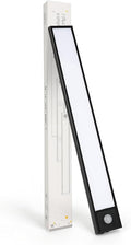 FORTEMOTUS LED Motion Sensor Lights for Bed Rails, Indoor Under Cabinet Kitchen, Stairs, 3-Colors Dimmable, Magnetic Replacement or Extra Light for Bed Rails for Adults Elderly