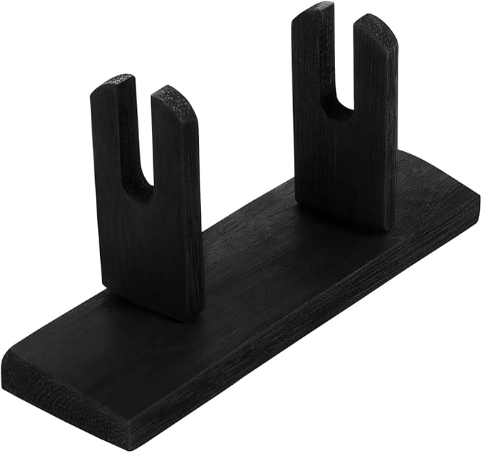 BESPORTBLE Wooden Hand Fan Stand Japanese Style Folding Fan Holder Portable Foldable Rack Display Base for Home Decoration