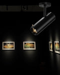 LED Ceiling Spotlight, 9w Cob Ceiling Spot Light, Zoomable Light, Narrow Beam Angle Adjustable Anti-Glare Ra>90 for Hotel Art Gallery Restaurant Lighting