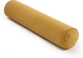 Bolster Pillow for Bed – Long Round Body Pillow for Adults, Cuddle Pillow for Sleeping, Full-Length Support,39.37 x 7.87 Inches,Honey Yellow