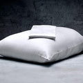 LUXOME 100% Rayon (Viscose) from Bamboo Pillowcase Set (Standard/Queen) | 400 Thread Count | Moisture-Wicking | Envelope Closure | Stone