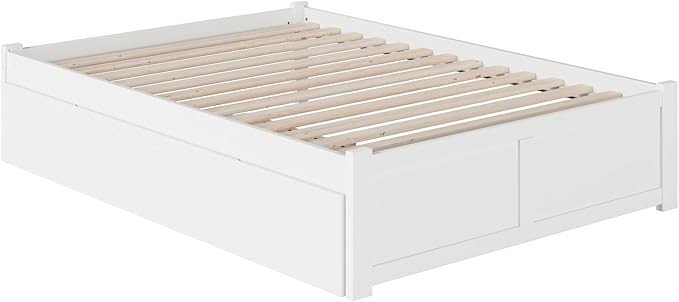 AFI Concord Platform Bed with Footboard & Trundle