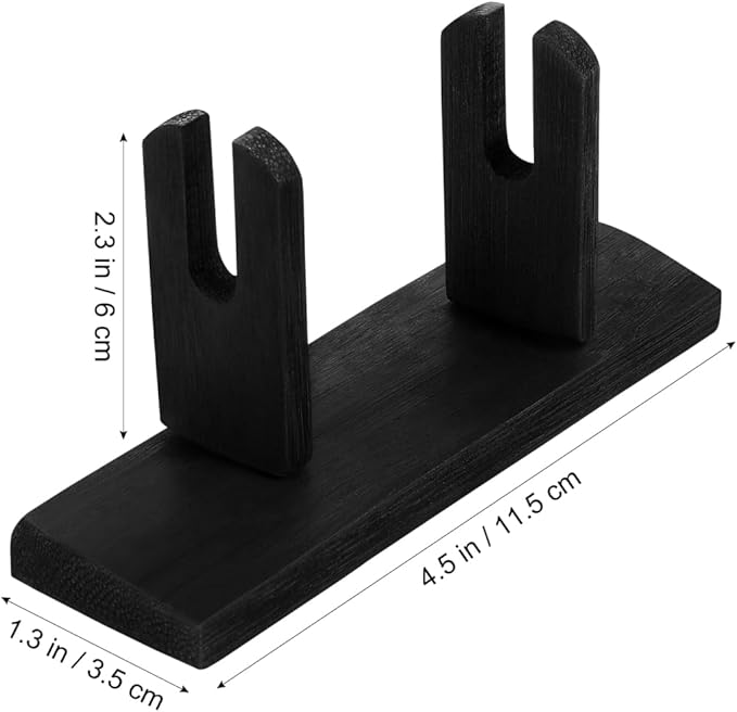 BESPORTBLE Wooden Hand Fan Stand Japanese Style Folding Fan Holder Portable Foldable Rack Display Base for Home Decoration