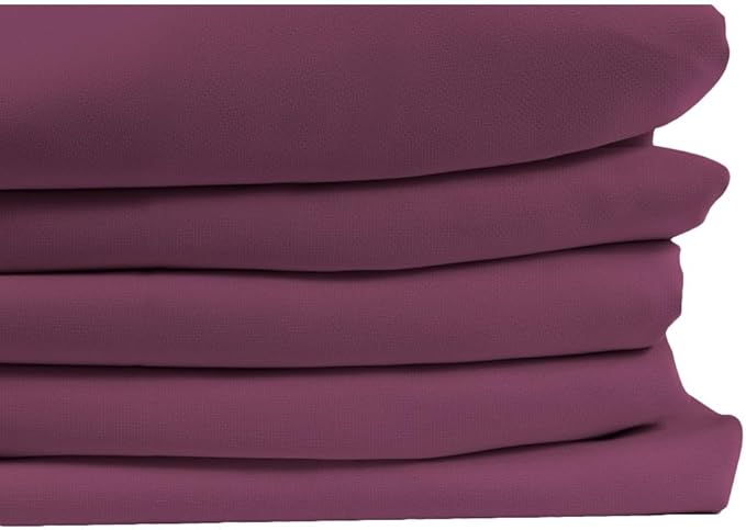 Moondream 3-in-1 Sound Insulation Curtain with Noise-Blackout-Thermal Insulation, Patented Technology, 55" Width x 108" Length, Purple (Deep Purple MC119), Grommet, 1 Panel
