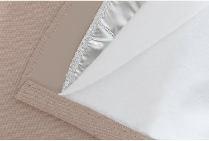 Moondream DecibelControl™ 3-in-1 Soundproof Curtain | Noise Reduction | Thermal Insulation | 100% Blackout | Patented Technology | Made in Europe | Grommet | 55" W x 108" L | Beige - Pelican MC8220