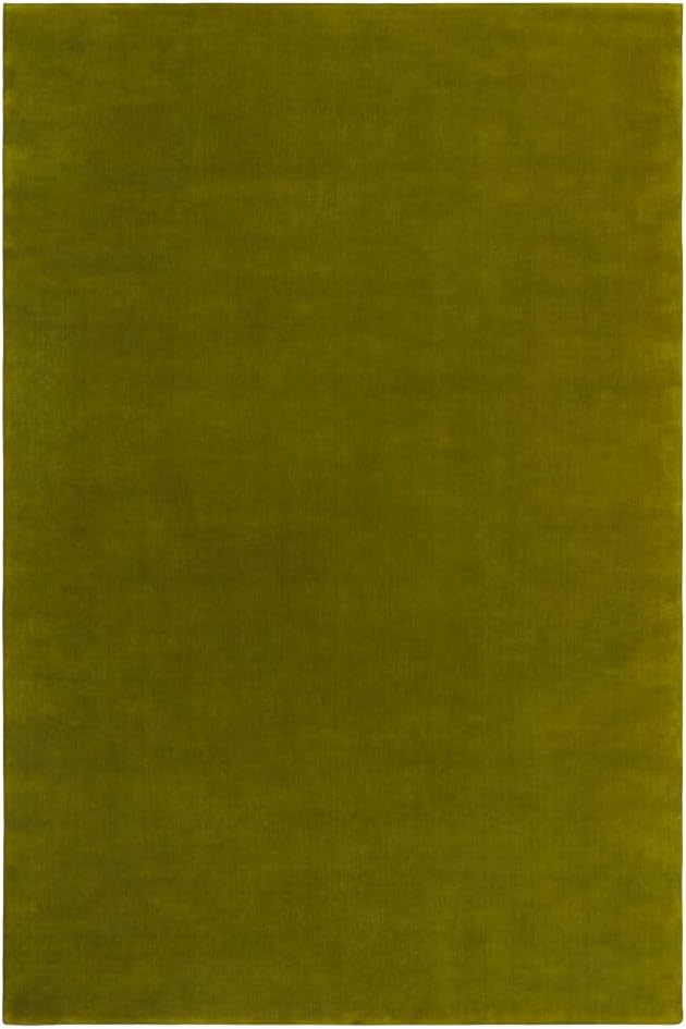 Hand-Tufted Wool Round Area Rug – Soft Premium Wool Carpet for Living Room, Bedroom & Home Décor – 6X6 ft| Milano Green – Durable, Non-Slip Backing, Handcrafted Rug