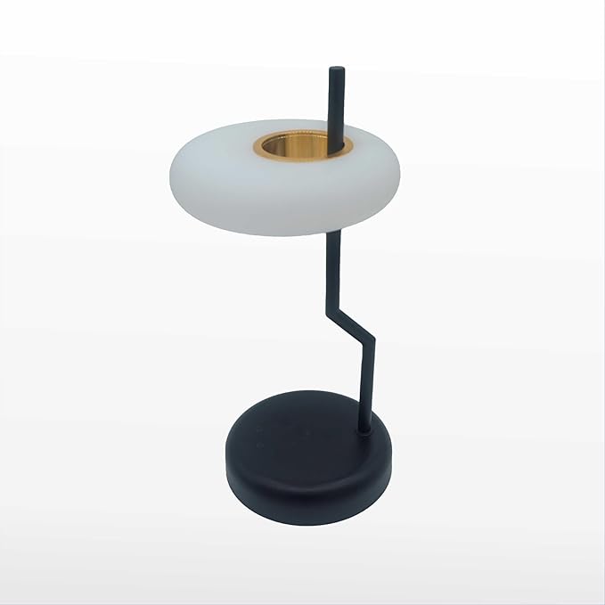 Touch Control Bedside Table Lamp – Dimmable Nightstand Lamp with Outlet for Bedroom, Living Room, and Office