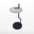 Touch Control Bedside Table Lamp – Dimmable Nightstand Lamp with Outlet for Bedroom, Living Room, and Office