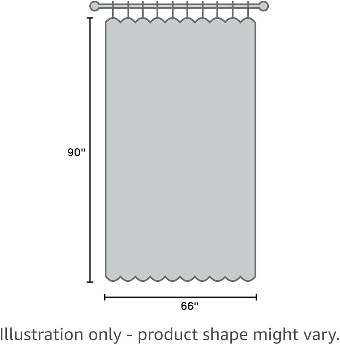 NICETOWN Greyish Blue Room Darkening Curtains 90 inch Length - Grommet Thermal Blackout Window Treatments Sound Proof Room Divider Drapes for Bedroom (2 Panels, W66 x L90)