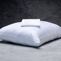 LUXOME 100% Rayon (Viscose) from Bamboo Pillowcase Set (King) | 400 Thread Count | Moisture-Wicking | Envelope Closure | White