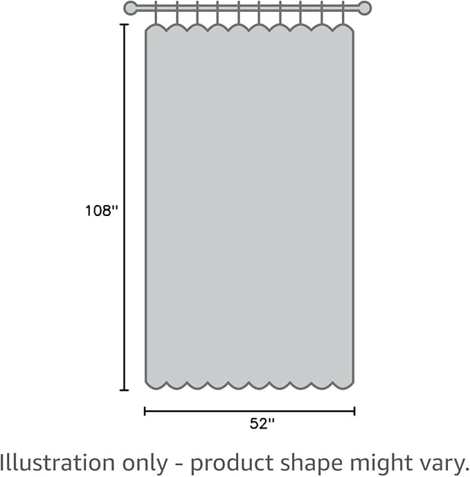 Deconovo Blackout Curtains, Thermal Insulated, W52 x L108 2 Panels, Back Tab, Machine Washable, Room-Darkening Drapes for Bedroom/Living Room Light Purple