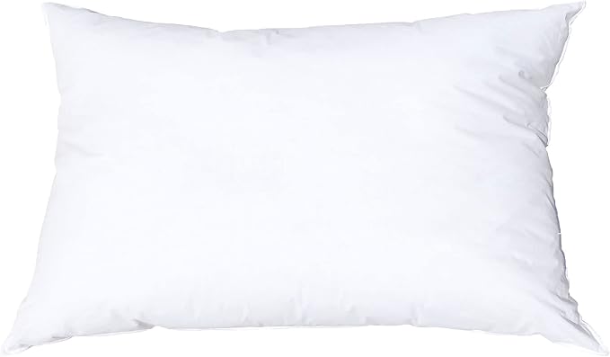 Pillowflex Synthetic Down Pillow Insert - 22x38 Down Alternative Pillow, Ultra Soft Oversized King Bed Sleeping Pillow, Large Rectangle Sham - 1 Decorative Pillow Form