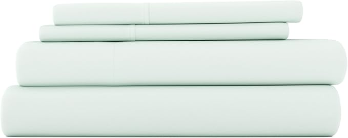 Linen Market Bed Sheets for Twin Size Bed (Mint) - Sleep Better Than Ever with These Soft and Cooling Twin Sheets - Deep Pocket Fits 16" Thick Beds - 3 Piece Twin Sheet Set