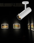 LED Ceiling Spotlight, 9w Cob Ceiling Spot Light, Zoomable Light, Narrow Beam Angle Adjustable Anti-Glare Ra>90 for Hotel Art Gallery Restaurant Lighting