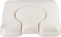 MUUL-WHCH Commode Seat Cushion, White U Shape Padded Cushion for Bedside Commodes, Chair, Shower Wheelchair