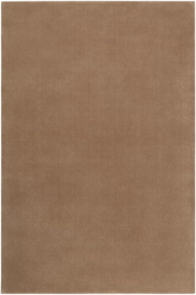Hand-Tufted Wool Runner Area Rug – Soft Premium Wool Carpet for Living Room, Bedroom & Home Décor – 3X15 ft| Chestnut – Durable, Non-Slip Backing, Handcrafted Rug