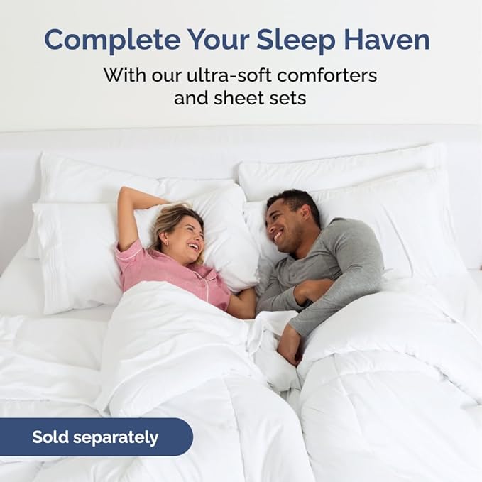 Wrap Around Dust Ruffle Bed Skirt - Light Grey - for Queen Size Beds w/ 14 Inch Drop - Easy Fit Elastic Strap - Adjustable Pleated Bedskirt with Brushed Fabric, Wrinkle Free Women, Men, Kids and Teens