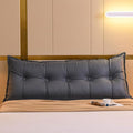 Headboard Wedge Pillow Leather Headboard Pillow Full/King/Queen/Single Size,Bed Wedge Pillow,Reading Pillow Sofa Back Cushion,Large Bedside Backrest Lumbar Support Cushion