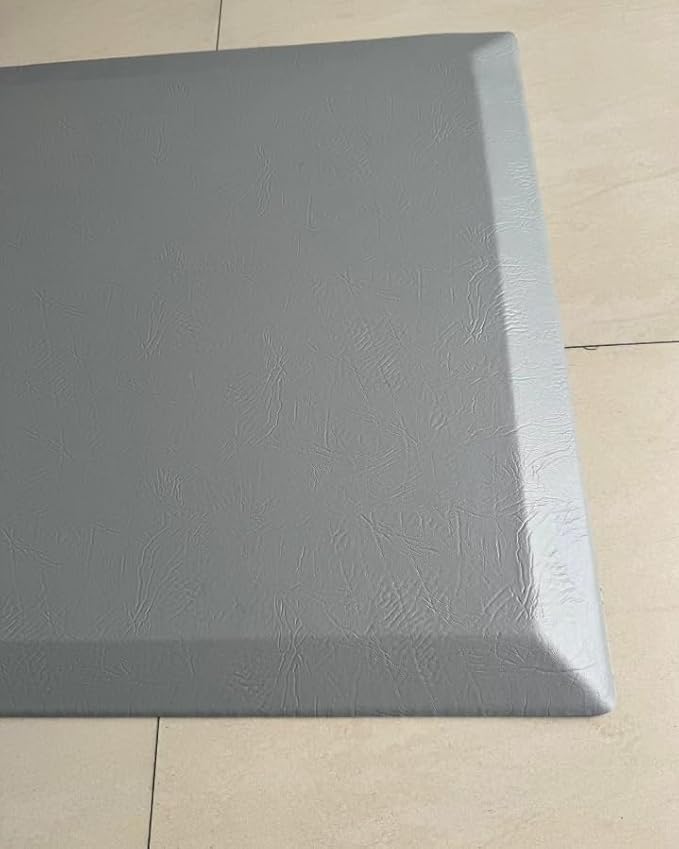 Fall Protection Mat for Elderly - Cushion Safety Mat Reduces Impact - Anti-Slip Fall Mats for Elderly - Bedside Floor Mats-24''x70''x3/4''-Grey