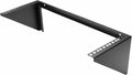 StarTech.com 4U Wall Mount Patch Panel Bracket - 19 inch Steel Vertical Mounting Rack for Network and Data Equipment, TAA (RK419WALLV)