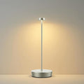 Cordless LED Table Lamp，Rechargeable Battery Desk Lamps, 3 Color Stepless Dimmable Metal Battery Table Lamps, Portable Table Light for Indoor/Outdoor/Restaurants/Bedroom/Bar