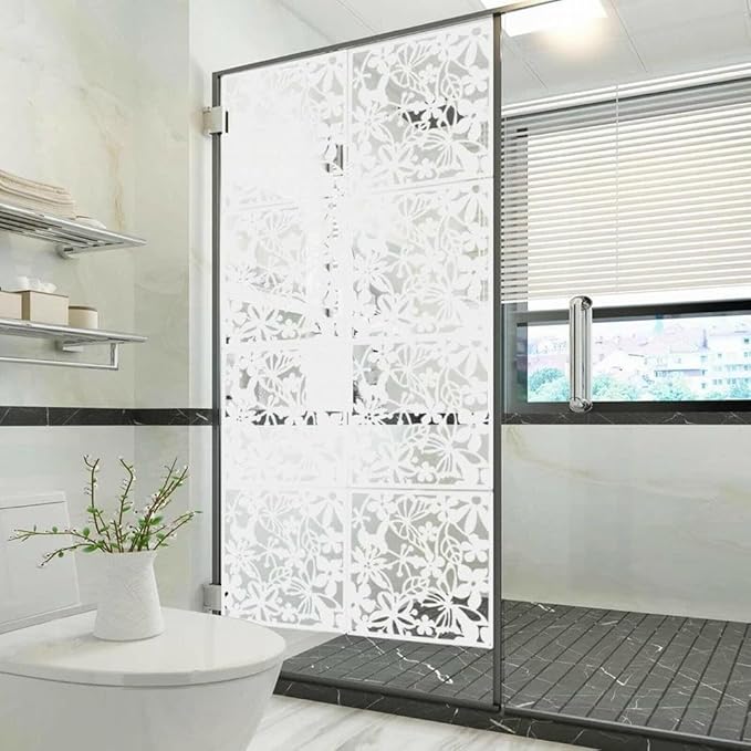 12+4PCS KEIBIKEIDI Hanging Room Divider Screens Made of Environmentally PVC, Simple and Modern White Hanging Panel Screen for Decoration Home, Livingroom,Bedroom, Kitchen, Dining Room,Hotel and Bar