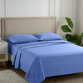 Carressa Linen California King Egyptian Cotton Sheet Sets - 600 Thread Count Cal King Cotton Sheet Set (4 PC, Marine Blue), Extra Soft, Cooling, 16" Deep Pocket Sateen Weave Luxury Hotel Bed Sheets