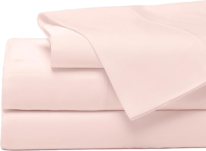 Cozy Earth Luxury Bed Sheet Set - 100% Viscose from Bamboo Fabric, Ultra-Soft & Breathable, Fits Regular & Deep Pocket Mattresses up to 20" - 4 Pieces King Sheet Set - Peony