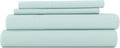Linen Market Bed Sheets for Twin Size Bed (Aqua) - Sleep Better Than Ever with These Soft and Cooling Twin Sheets - Deep Pocket Fits 16" Thick Beds - 3 Piece Twin Sheet Set