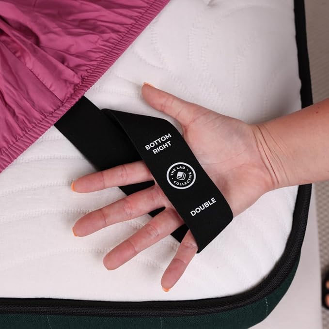 THE LAD COLLECTIVE Single Fitted Sheet, Custom Blend, Soft, Comfortable, Temperature Regulating, & Easy-to-Use - (Queen, Aspen)