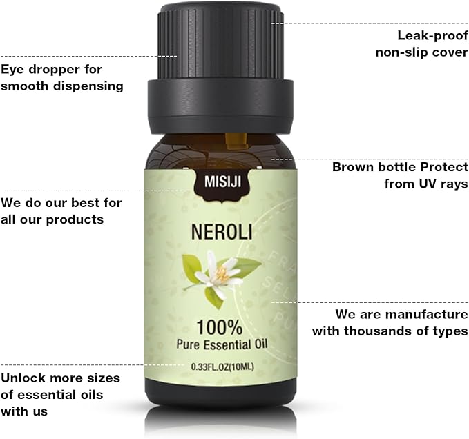 Essential Oils Set-Essential Oils for Diffuser for Home,Diffuser Oils Scents for Aromatherapy,Laundry,Candle&Soap Making,Humidifiers 6 X 10ML