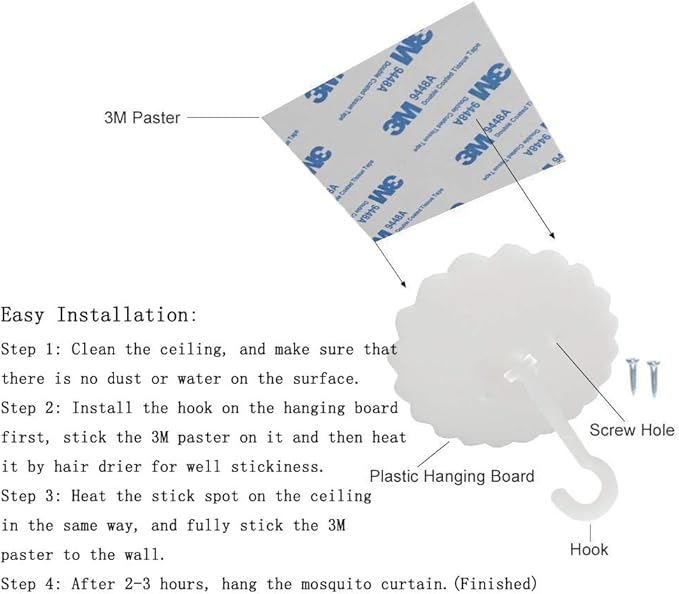 Mosquito Net Canopy Bed Curtains Dome Stars Hanging Princess Bed Canopy Tents for Girls Boys Kids Room Decor Reading Nook Canopies, Black