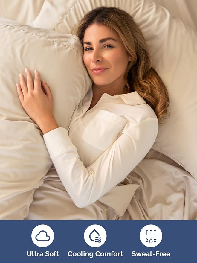 Extra Deep Full Sheet Set - 6 Piece Breathable and Cooling Sheets - Hotel Luxury Bed Sheets Set - Easy & Secure Fit - Soft, Wrinkle Free and Comfy Sheets Set - Wheat Sheet Set with Extra Deep Pockets