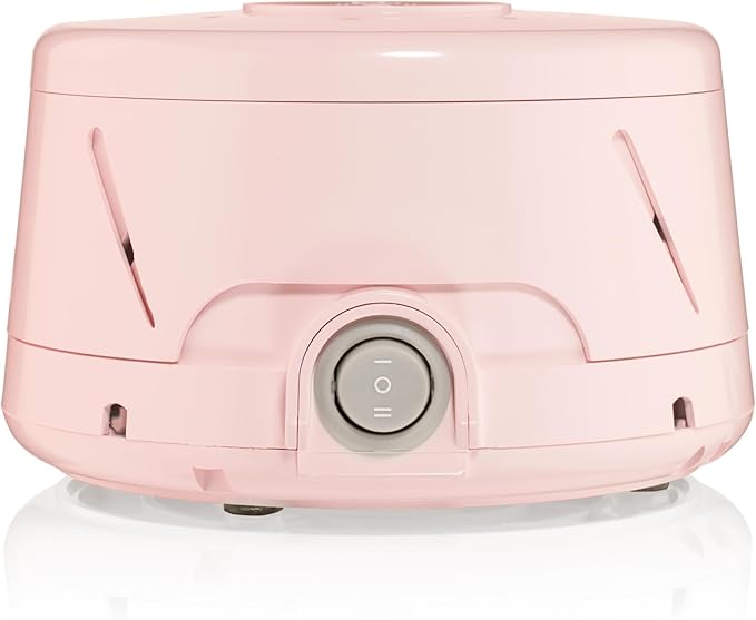 Yogasleep Dohm Classic (Pink) The Original White Noise Machine, Soothing Natural Sound from A Real Fan, Noise Cancelling for Office Privacy, Travel & Meditation, Sleep Therapy for Adults & Baby