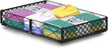NADAMOO Under Bed Storage with Wheels, 1 Pack Rolling Under Bed Storage Containers, Foldable Metal Under the Bed Organizer Bins for Bedroom Clothes Shoes Blankets | with Wheels, 1 Pack, Rolling, Foldable, for Bedroom, Clothes