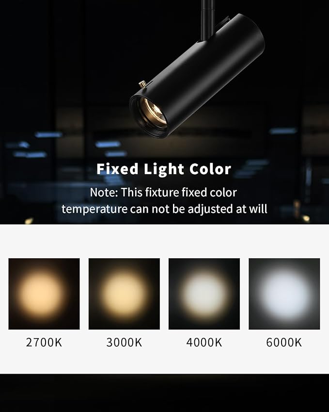 LED Ceiling Spotlight, 9w Cob Ceiling Spot Light, Zoomable Light, Narrow Beam Angle Adjustable Anti-Glare Ra>90 for Hotel Art Gallery Restaurant Lighting
