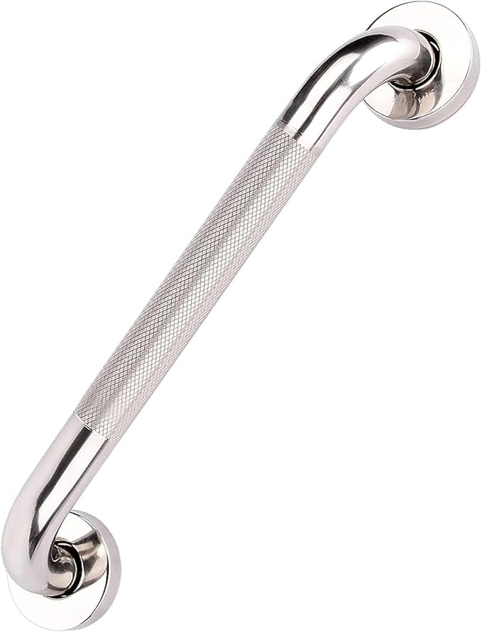 supregear Grab Bars for Bathtubs and Showers, Anti Slip Bathroom Grab Bars for Seniors, 304 Stainless Steel Safety Shower Handle, Toilet Handicap Elderly Assist Bathroom Wall Handle, 20 inch